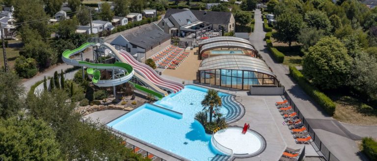 Camping avec parc aquatique dans le Morbihan.